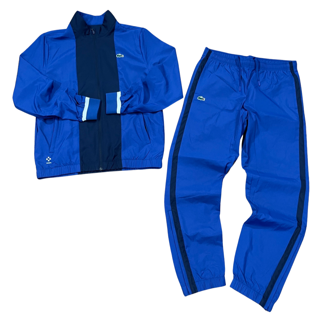 Lacoste joggers blue sales