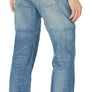 Levis Strauss & Co - 501 ORIGINAL SITS AT WAIST STRAIGHT LEG Men’s -LIGHT WASH RIPPED AT THE KNEE