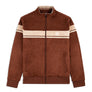 SERGIO TACCHINI DAMARINDO SUEDE TRACKSUIT - MEN’S -CAPPUCCINO