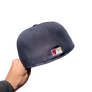 NEW ERA 5950 NEW YORK YANKEE 1999 WORLD SERIES NOTE CUSTOM FITTED-NAVY