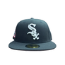 NEW ERA 5950 CUSTOM FITTED-CHICAGO WHITE SOX /BLACK WHITE
