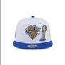 NEW ERA 950 CHAMPIONS 2025-2026 RING NEW YORK KNICKS SNAPBACK-WHITE ROYAL BLUE