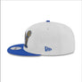 NEW ERA 950 CHAMPIONS 2025-2026 RING NEW YORK KNICKS SNAPBACK-WHITE ROYAL BLUE