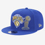 NEW ERA 950 CHAMPIONS 2025-2026 RING NEW YORK KNICKS SNAPBACK-ROYAL/GOLD
