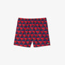 Lacoste PATTERNED SWIMWEAR TRUNKS Short Men’s -BLUE-BORDEAUX-RED