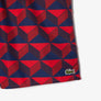Lacoste PATTERNED SWIMWEAR TRUNKS Short Men’s -BLUE-BORDEAUX-RED