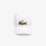 LACOSTE BIG GATOR CAP-WHITE-001