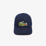 LACOSTE BIG GATOR CAP-NAVY BLUE -166