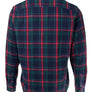Schott Bros. PLAID FLANNEL SHIRT Men’s -NAV