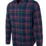 Schott Bros. PLAID FLANNEL SHIRT Men’s -NAV