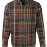 Schott Bros. PLAID FLANNEL SHIRT Men’s -OVL