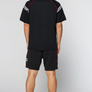 SERGIO TACCHINI ASCOT POLO SHORTS SET - Men’s- BLACK