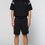 SERGIO TACCHINI ASCOT POLO SHORTS SET - Men’s- BLACK
