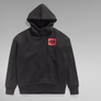 G-Star RAW BACK GR HOODY LOOSE SW / Men’s - DK BLACK