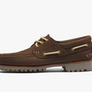 Timberland AUTHENTIC HANDSEWN BOAT SHOE Men’s - DARK BROWN NUBUCK