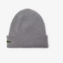 LACOSTE CORE RIBBED BEANIE