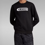 G-Star RAW OLD SCHOOL LOGO R SW / Men’ -DK BLACK