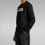 G-Star RAW OLD SCHOOL LOGO R SW / Men’ -DK BLACK