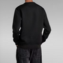 G-Star RAW OLD SCHOOL LOGO R SW / Men’ -DK BLACK