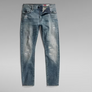 G-Star REVEND FWD SKINNY JEAN Men’s -ANTIQUE FADED BLUE TOPAZ RESTORED