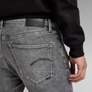 G-STAR 3301 SLIM JEAN SHORT Men’s -FADED GREY NEBLINA