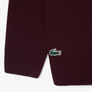 LACOSTE WOOL BLEND CREW NECK TENNIS HERITAGE SWEATER -Men’s-BROWN-3KE