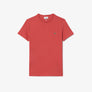 LACOSTE Regular fit CREW NECK T-SHIRT Men’s -PINK-ZV9