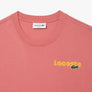 LACOSTE WASHED EFFECT T-SHIRT Men’s -PINK-ZV9