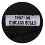 MITCHELL & NESS - NBA ALTERNATE SWINGMAN ROAD -SHORTS BULLS -97-98 MENS - BLACK RED