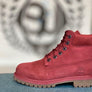 Timberland 6IN WATERPROOF BOOT Junior’s - BURGUNDY NUBUCK