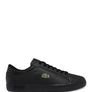 LACOSTE POWERCOURT 1121 1 SMA LTH -MENS / BLACK/BLACK