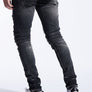 Embellish Jeans GENTRY RIP AND REPAIR Men’s - WASHED BLK - Moesports