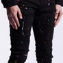 CRYSP DENIM ATLANTIC DENIM MENS - BLACK PAINT