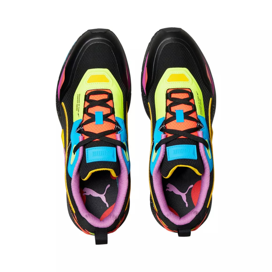 Puma MIRAGE TECH LAVA Men s BLACK BLACK SPECTRA YELLOW Moesports