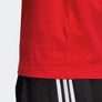 Adidas Original 3-STRIPES TEE Men’s - Scarlet
