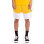 KAPPA MEN's AUTHENTIC BIPLUS YELLOW BLACK WHITE SHORTS - Moesports