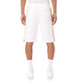 Kappa 222 BANDA CAGWAY SHORTS Men’s - WHITE-FUCHSIA-BLUE-YELLOW DK