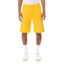 Kappa 222 BANDA CAGWAY SHORTS Men’s -YELLOW DK - VIOLET - WHITE- BLACK