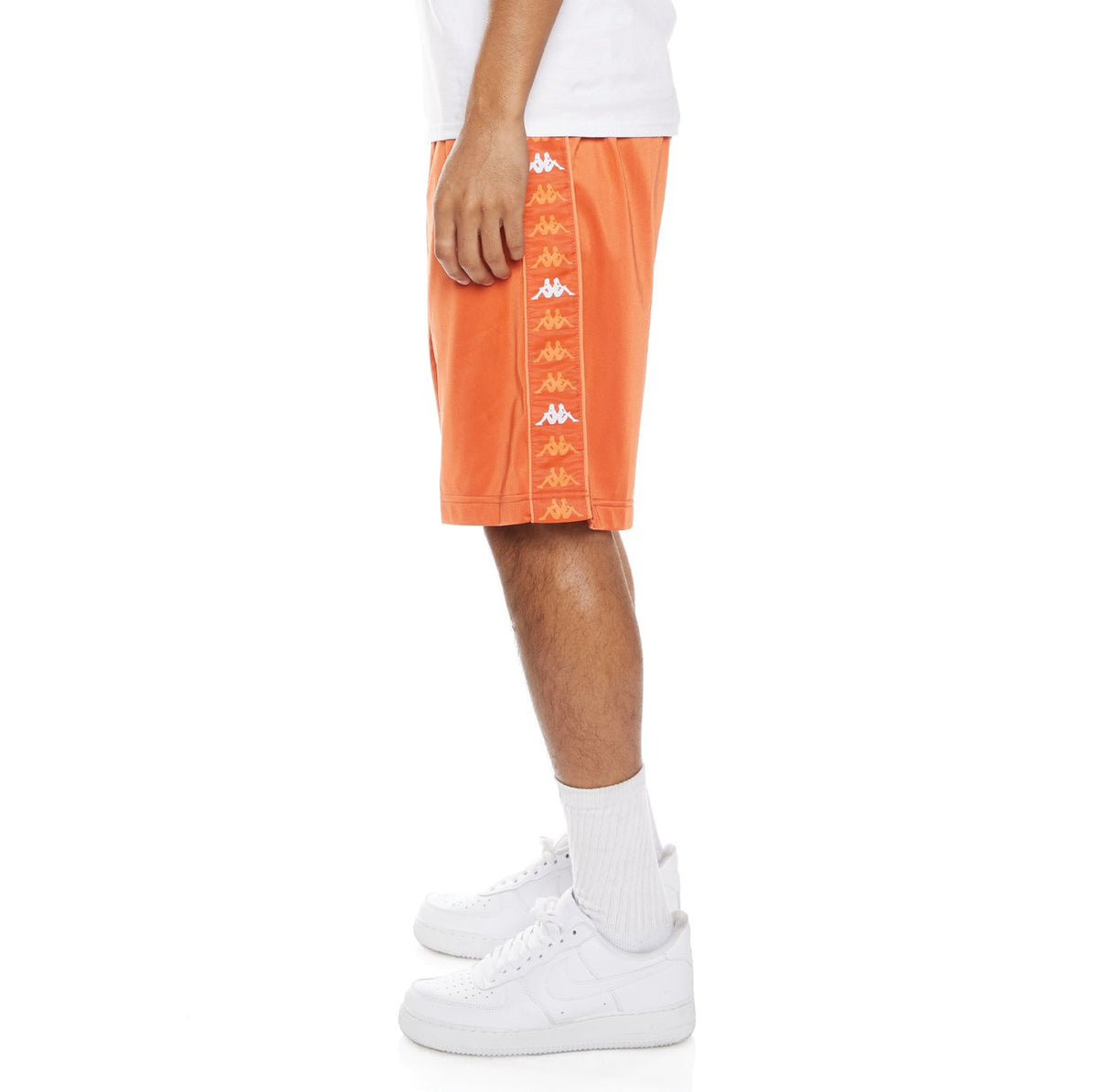 Kappa 222 BANDA TREADWELLZIN SHORTS Men's ORANGE -ORANGE DUSTY