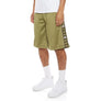 Kappa 222 BANDA TREADWELLZIN SHORTS Men’s - GREEN OLIVE-GREEN LT-WHITE