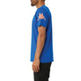 Kappa AUTHENTIC PAROO MAN TEE Men’s -  BLUE LAPIS-GREEN LIME-ORANGE-GREY ASH