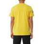 Kappa AUTHENTIC PAROO MAN TEE Men’s -YELLOW DK - VIOLET- WHITE- BLACK