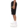 Kappa AUTHENTIC SANGONE MAN SHORTS Men’s - BLACK-FUCHSIA-BLUE-YELLOW DK