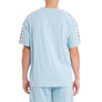 Kappa 222 BANDA COEN MAN TEE SHIRT Men’s - AZURE-GREYSILVER-BLK - Moesports