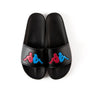 Kappa AUTHENTIC ADAM 4 SLIDES Men’s - BLACK - FUCHSIA- BLUE