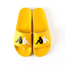 Kappa AUTHENTIC ADAM 4 SLIDES Men’s -YELLOW - BLACK - WHITE