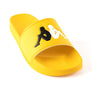 Kappa AUTHENTIC ADAM 4 SLIDES Men’s -YELLOW - BLACK - WHITE