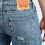 Levis Strauss & Co 511 SLIM DISTRESSED JEANS SHORTS Men’s - Denim blue