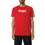 Kappa AUTHENTIC BENDOC MAN TEE Men’s -RED - YELLOW DK - BLUE  DK - WHITE