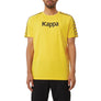 Kappa AUTHENTIC BENDOC MAN TEE Men’s -YELLOW DK - VIOLET- WHITE - BLACK